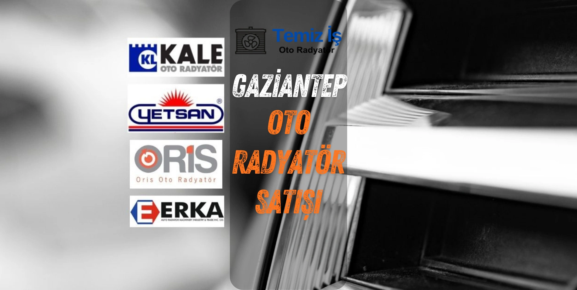 gaziantep oto radyatör